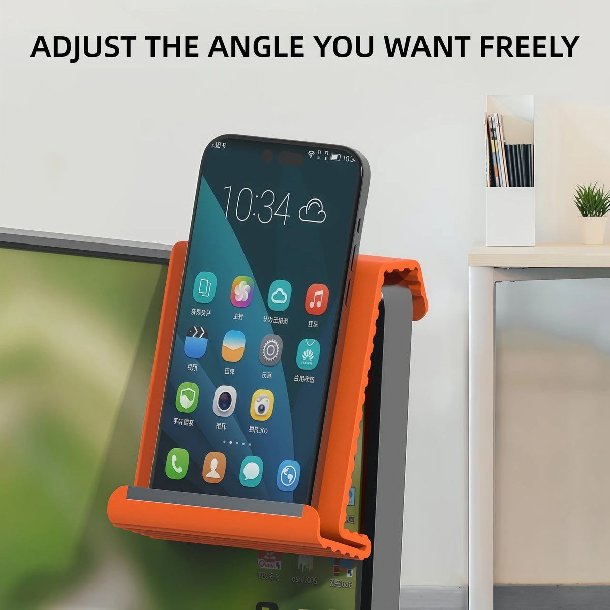 Foldable Silicone Phone Holder, Portable and Can Be Freely Bent Into Any Shape, Suitable for Multi Angle Adjustable Phone Holder
