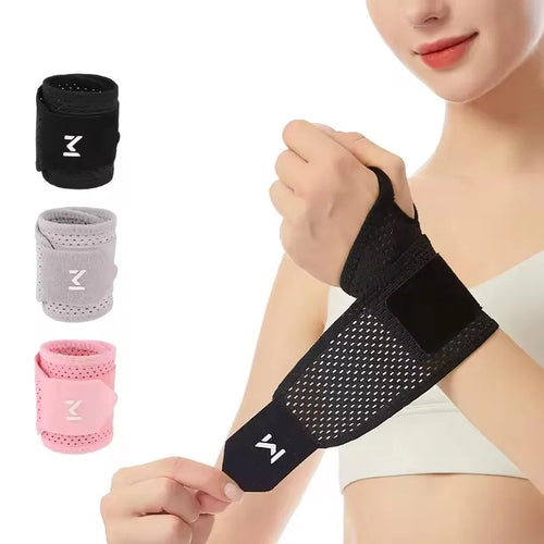 1Pc Gloves Breathable Mesh Wrist Support Wrap-Around Compression for Joint Pain & Sprain Protection Chronic Overuse Protection