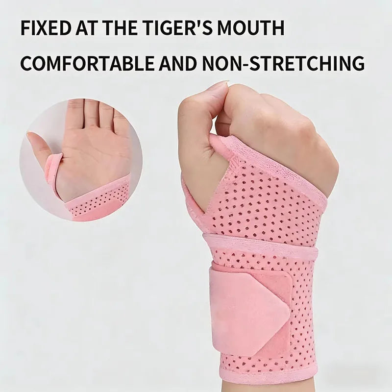 1Pc Gloves Breathable Mesh Wrist Support Wrap-Around Compression for Joint Pain & Sprain Protection Chronic Overuse Protection
