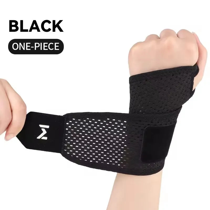 1Pc Gloves Breathable Mesh Wrist Support Wrap-Around Compression for Joint Pain & Sprain Protection Chronic Overuse Protection